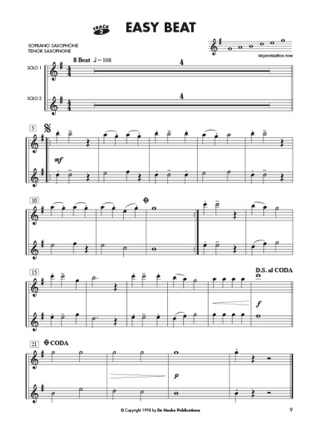 Easy Swing pop - Volume 3 - Clarinet / Saxo - Fons van Gorp